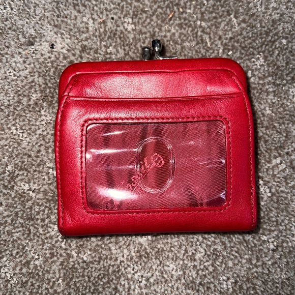 Vintage Fossil Leather Coin Change Purse/ID Holder - Picture 2 of 4